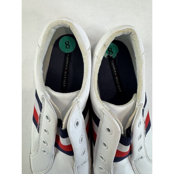 Tommy Hilfiger Sneakers Laceless Preppy Casual TWLEmily Women's 8 M Slip On - Picture 6 of 11